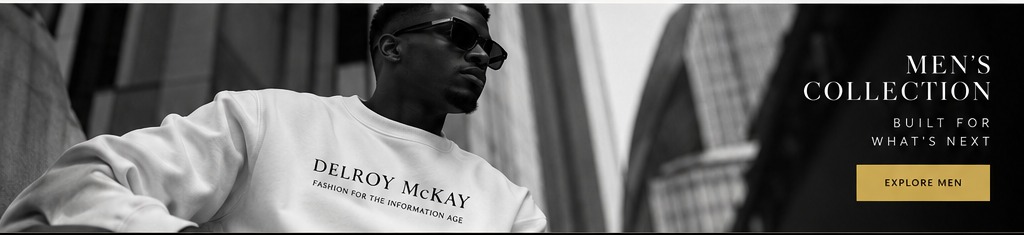 Delroy McKay sweatshirt campaign
