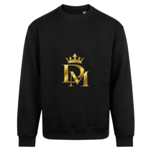 Delroy McKay Logo Sweatshirt – Deep Black & Gold